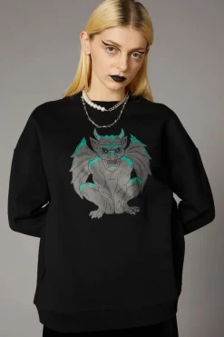 Women Black Friday Knitwear & Cardis*Gargoyle Print Sweater