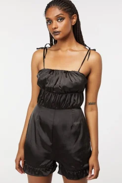 Women Dangerfield Pants & Jumpsuits*Gathered Panels Playsuit