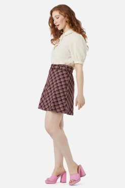 Women Princess Highway Skirts & Skorts*Gina Check A Line Skirt