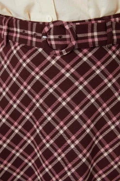 Women Princess Highway Skirts & Skorts*Gina Check A Line Skirt