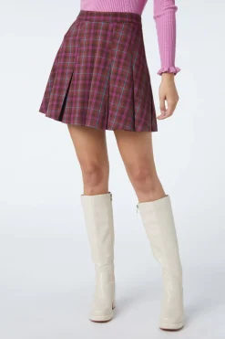 Women Princess Highway Skirts & Skorts*Ginger Check Pleated Skirt