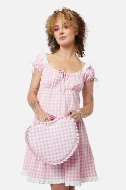 Accessories Dangerfield Bags*Gingham Heart Backpack