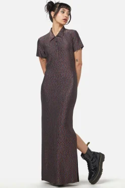 Women Dangerfield Dresses & Pinafores*Glitter Mesh Midi Dress
