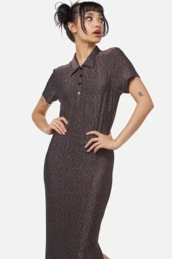 Women Dangerfield Dresses & Pinafores*Glitter Mesh Midi Dress