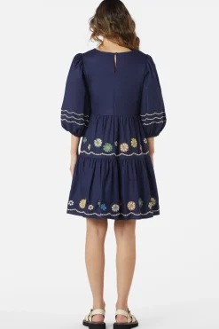 Women Princess Highway Dresses & Pinafores*Golden Blooms Embroidered Dress