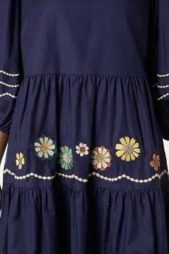 Women Princess Highway Dresses & Pinafores*Golden Blooms Embroidered Dress