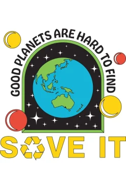 Men Pulp Kitchen Shirts & Tees*Good Planets (Are Hard To Find)