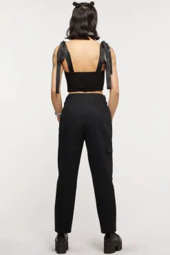 Women Dangerfield Pants & Jumpsuits*Goth Belted Pants