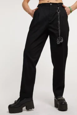 Women Dangerfield Pants & Jumpsuits*Goth Chain Clip Pants