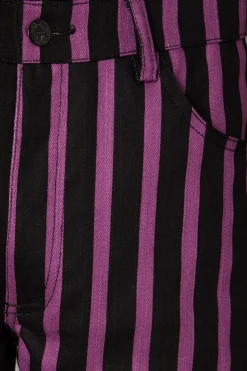 Men Black Friday Pants & Shorts*Goth Stripe Contrast Short