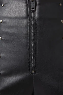 Women Dangerfield Pants & Jumpsuits*Goth Studded Pu Leggings