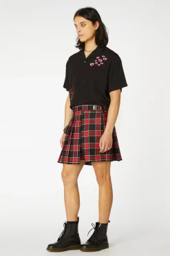 Men Black Friday Pants & Shorts*Goth Tartan Clip Skort