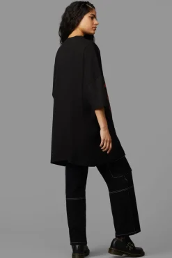 Women Black Friday Blouses & Tops*Gothic Veil Tee