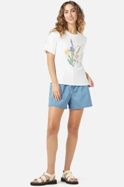 Women Princess Highway Blouses & Tops*Green Garden Tee