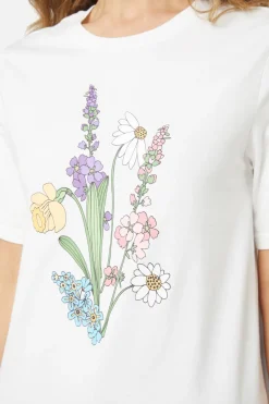 Women Princess Highway Blouses & Tops*Green Garden Tee