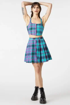Women Dangerfield Corsets & Harnesses*Grinning Tartan Corset