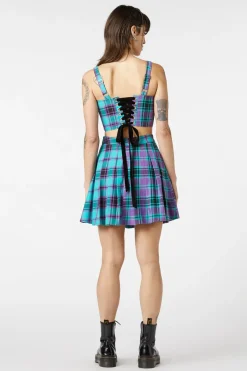 Women Dangerfield Corsets & Harnesses*Grinning Tartan Corset