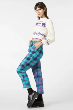 Women Dangerfield Pants & Jumpsuits*Grinning Tartan Pants