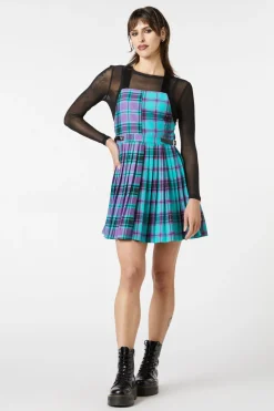 Women Dangerfield Dresses & Pinafores*Grinning Tartan Pinafore