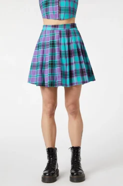 Women Dangerfield Skirts & Skorts*Grinning Tartan Pleated Skirt