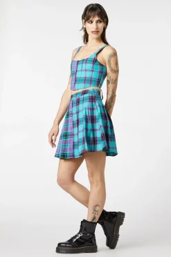 Women Dangerfield Skirts & Skorts*Grinning Tartan Pleated Skirt
