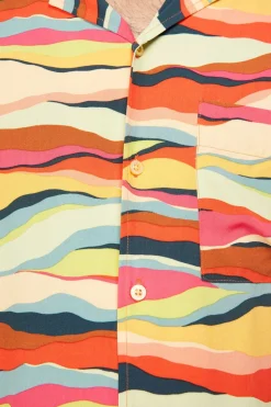 Men Dangerfield Shirts & Tees*Grounded Satin Ss Shirt