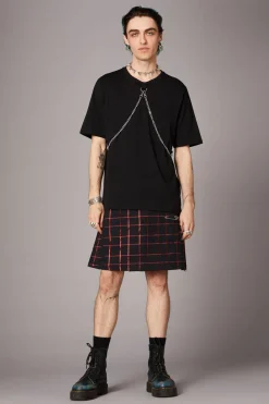 Men Black Friday Shirts & Tees*Grunge Chain Tee