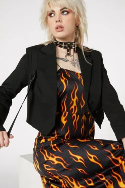 Women Dangerfield Jackets & Coats*Grunge Cropped Blazer