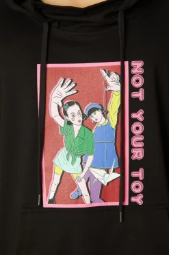 Men Black Friday Jumpers & Knits*Grunge Printed Hoodie