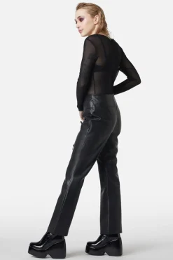 Women Dangerfield Pants & Jumpsuits*Guarded Pu Pants
