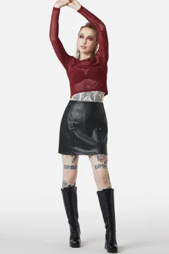 Women Dangerfield Skirts & Skorts*Guarded Pu Skirt
