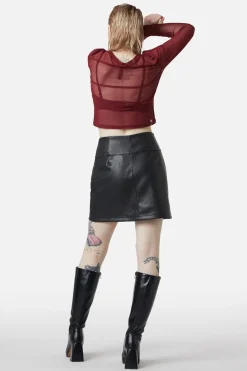 Women Dangerfield Skirts & Skorts*Guarded Pu Skirt