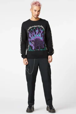 Men Dangerfield Shirts & Tees*Guiding Spirit Cat Knit