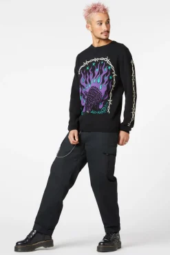 Men Dangerfield Shirts & Tees*Guiding Spirit Cat Knit