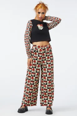 Women Dangerfield Pants & Jumpsuits*Guilded Heart U0026 Rose Pant