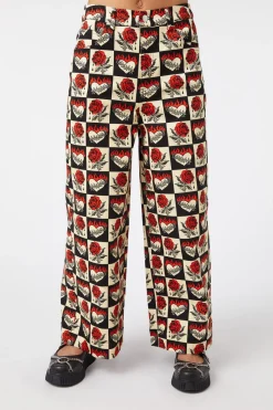 Women Dangerfield Pants & Jumpsuits*Guilded Heart U0026 Rose Pant