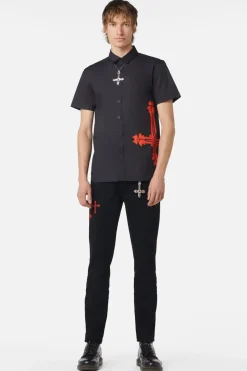 Men Dangerfield Shirts & Tees*Hail Lilith Rosary S/S Shirt
