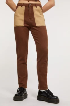 Women Dangerfield Pants & Jumpsuits*Hamlet Split Drill Jeans