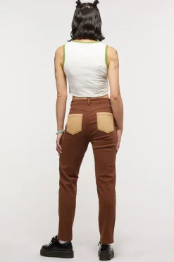 Women Dangerfield Pants & Jumpsuits*Hamlet Split Drill Jeans