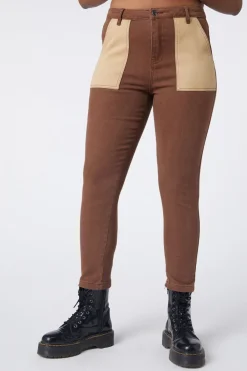 Women Dangerfield Pants & Jumpsuits*Hamlet Split Drill Jeans