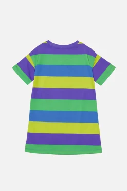 Kids Dangerkids Dresses & Pinafores*Happy Face Kids Stripe Ts Dre