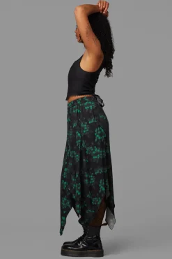 Women Black Friday Skirts & Skorts*Haunted Bloom Floral Skirt