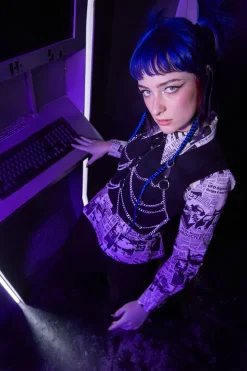 Women Black Friday Blouses & Tops*Haunted Bloom Knit Vest