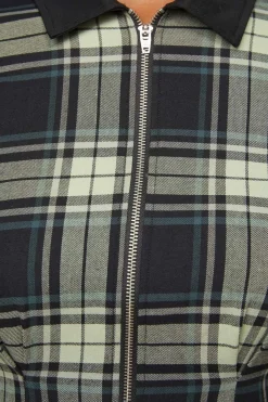 Women Black Friday Dresses & Pinafores*Haunted Bloom Tartan Skater Dress