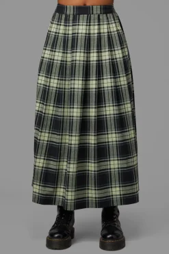 Women Black Friday Skirts & Skorts*Haunted Bloom Tartan Skirt