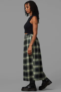 Women Black Friday Skirts & Skorts*Haunted Bloom Tartan Skirt