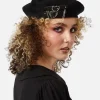Accessories Dangerfield Hats*Heart Buckle Beret