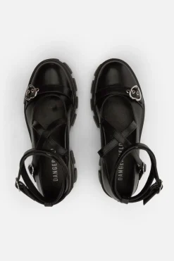 Accessories Dangerfield Shoes*Heart Buckle Strappy Shoe
