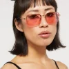 Accessories Dangerfield Sunglasses & Eyewear*Heart Diamante Sunglasses