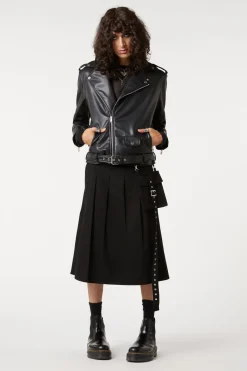 Men Dangerfield Coats & Jackets*Heart Embossed Pu Jacket